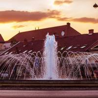 Kossuth téri nagy szökőkút