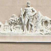 A Vadember-ház domborműve