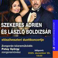 Szekeres Adrien és László Boldizsár előszilveszteri koncertje