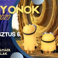 Kertmozi a szalmabálák között