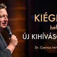 KIÉGÉS helyett ÚJ KIHÍVÁSOK - Dr. Csernus Imre előadás Pécsett