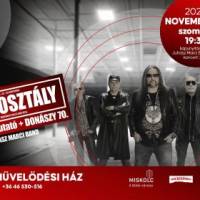 Zártosztály lemezbemutató + Donászy 70.