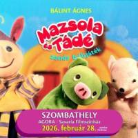 MAZSOLA és TÁDÉ zenés bábjáték
