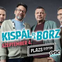 Kispál és a Borz: először a siófoki Plázson!