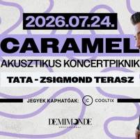 CARAMEL koncert Tatán!