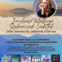 Író-olvasó találkozó Szlavicsek Judittal