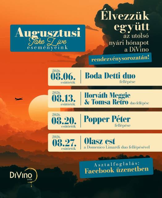 DiVino Take Live estek