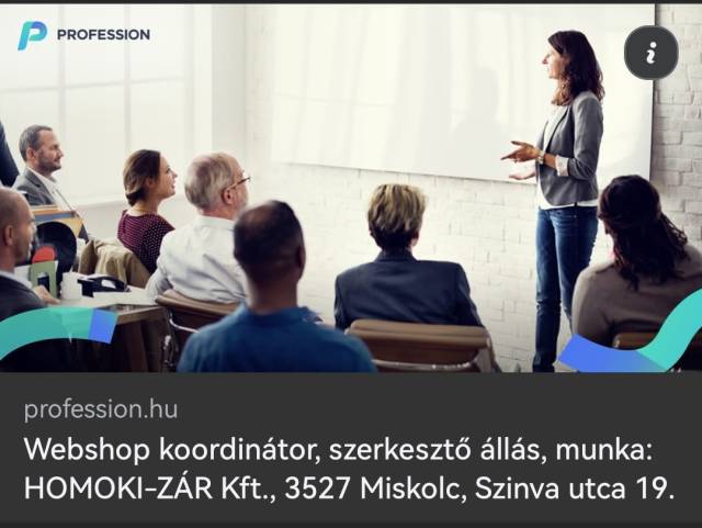 Állásajánlat 