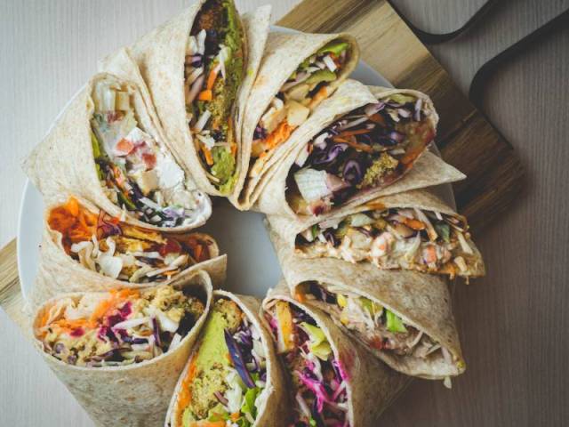 WRAP WORLD - mindenevő vegetáriánus vegán összeállításban