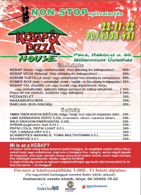 Kebap & Pizza House