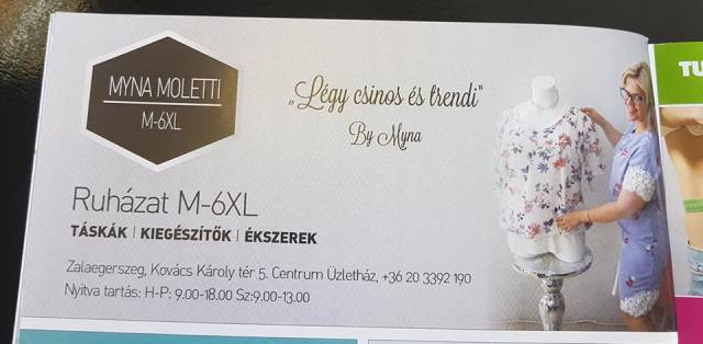 Myna Moletti M-6XL