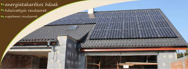 Zöld Otthon Építő (energiatakarékos házak,hőszivattyú,napelem,klíma)