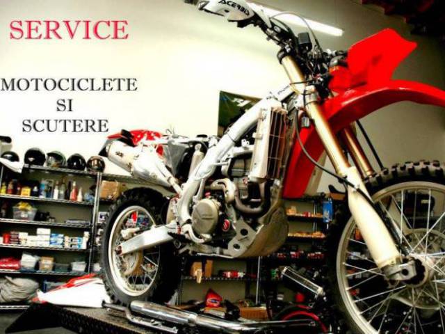 Motorkerékpár szaküzlet és szerviz