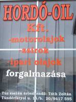 Hordó-Oil Kft. - motorolajok, zsírok, ipari olajok forgalmazása Gy.-M.-S.-megyében