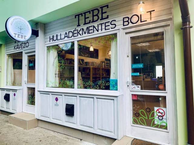 TEBE hulladékmentes bolt és kávézó