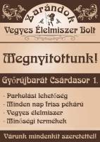 Zarándok Vegyes Élelmiszer Bolt