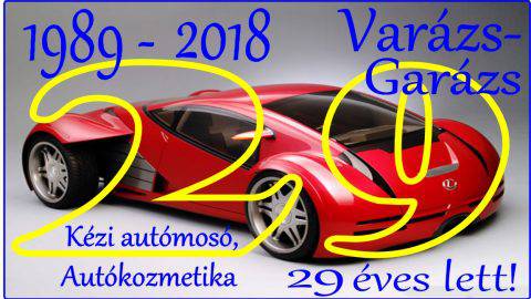 Varázs-Garázs kézi autómosó,autókozmetika