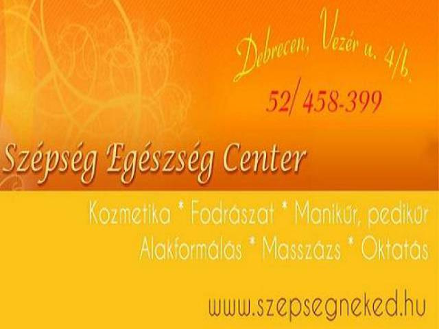 Szépség - Egészség Center