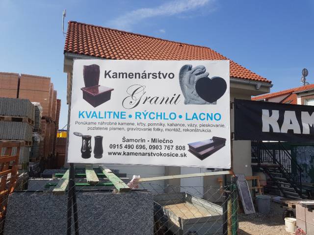 GRÁNIT KŐFARAGÓ Šamorín
