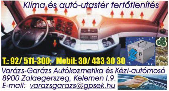 Varázs-Garázs kézi autómosó,autókozmetika