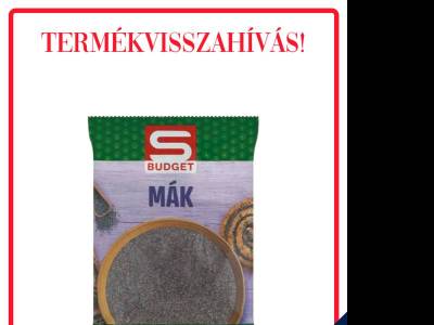 Vigyázat: szennyezett élelmiszert hívnak vissza